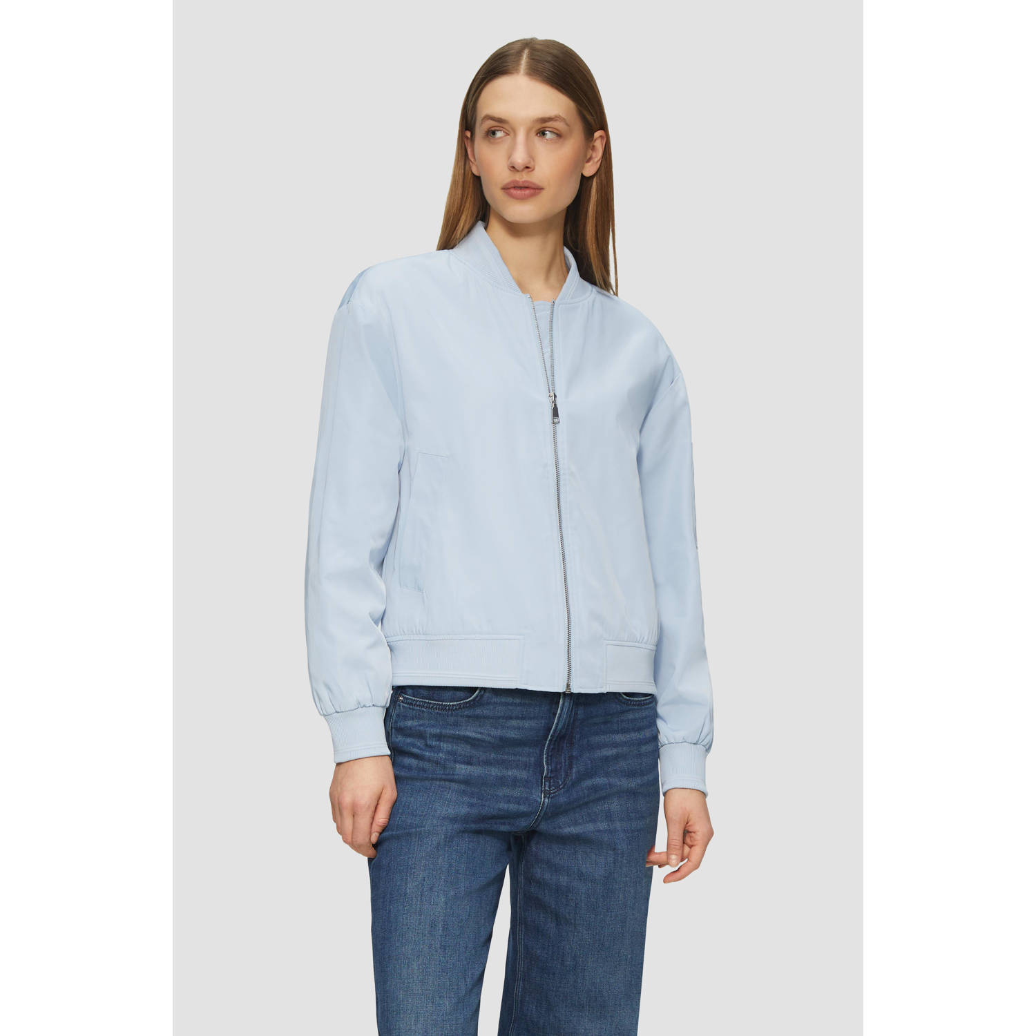 S.Oliver RED LABEL Relaxed fit blouson met ribboordjes
