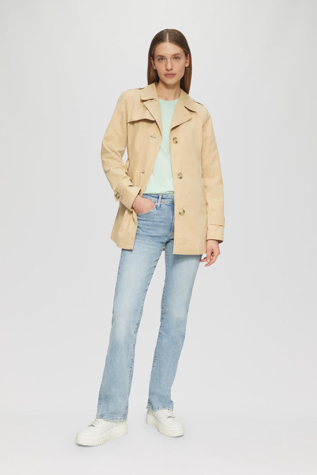 s.Oliver trenchcoat beige