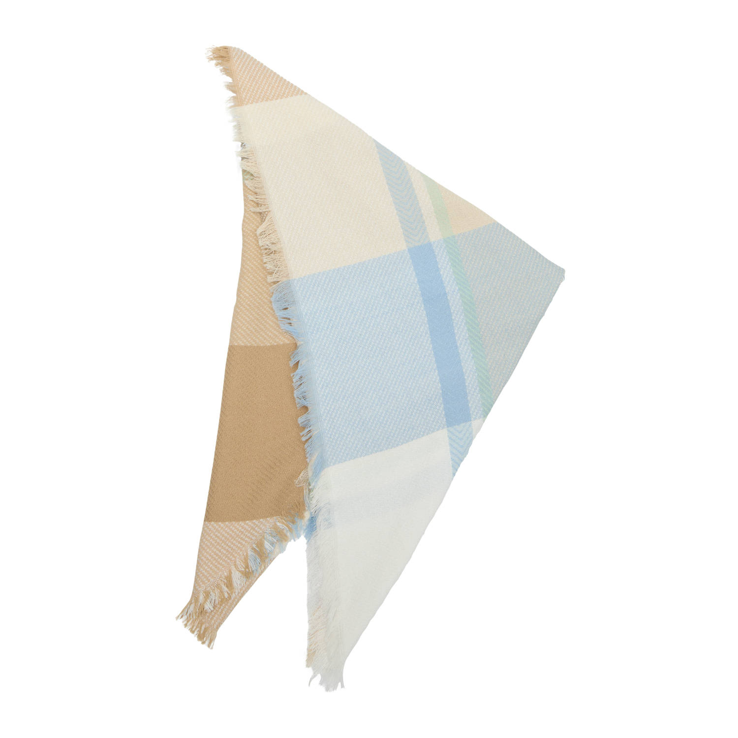 s.Oliver sjaal met all over print beige