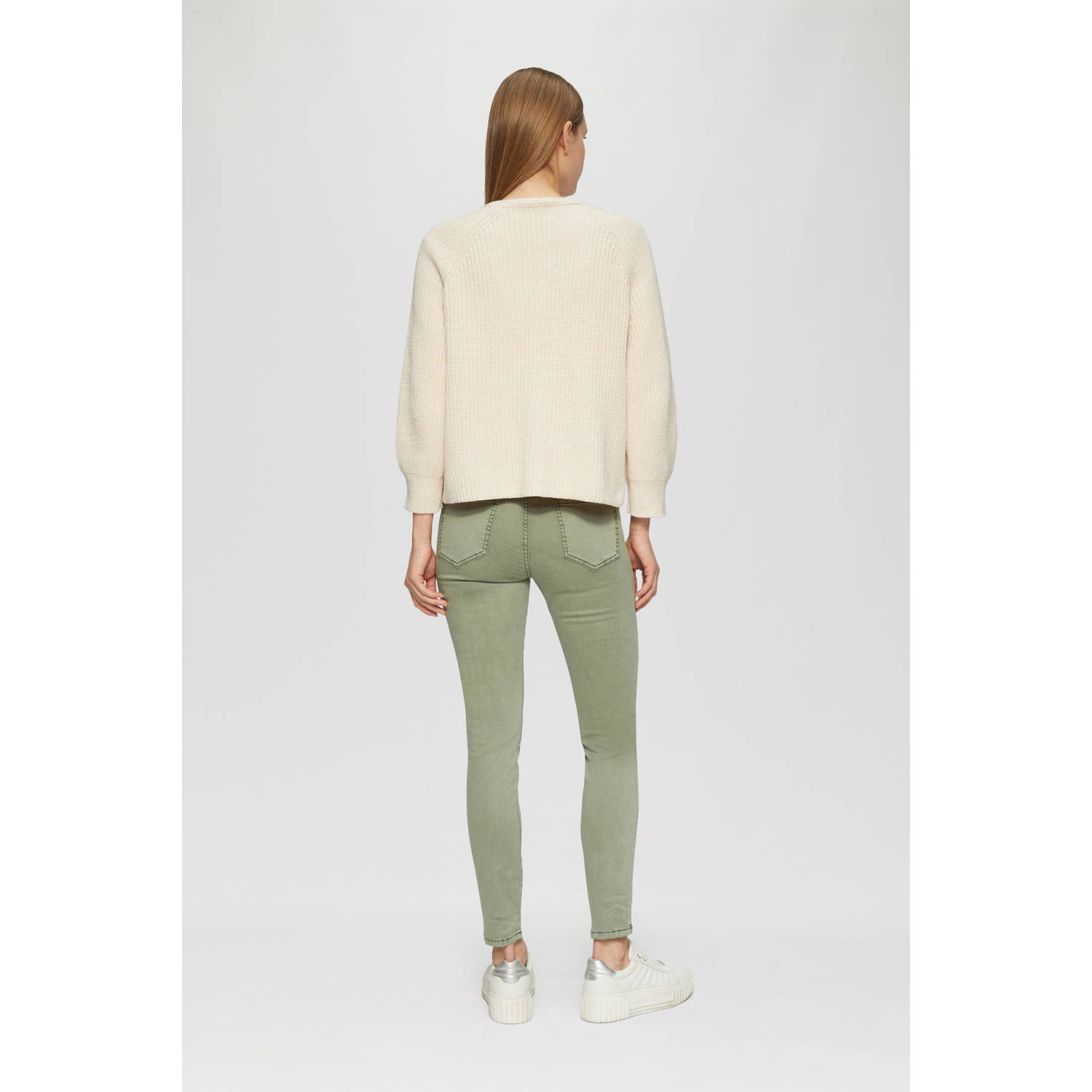 s.Oliver gebreid vest beige