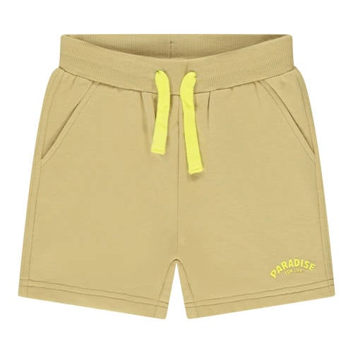 Little Cars regular sweatshort beige afbeelding