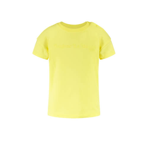 Little Cars T-shirt geel afbeelding