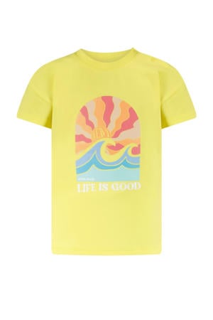 T-shirt geel