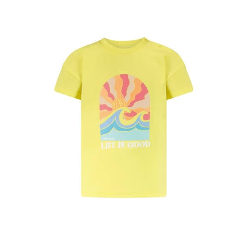 Little Cars T-shirt geel afbeelding