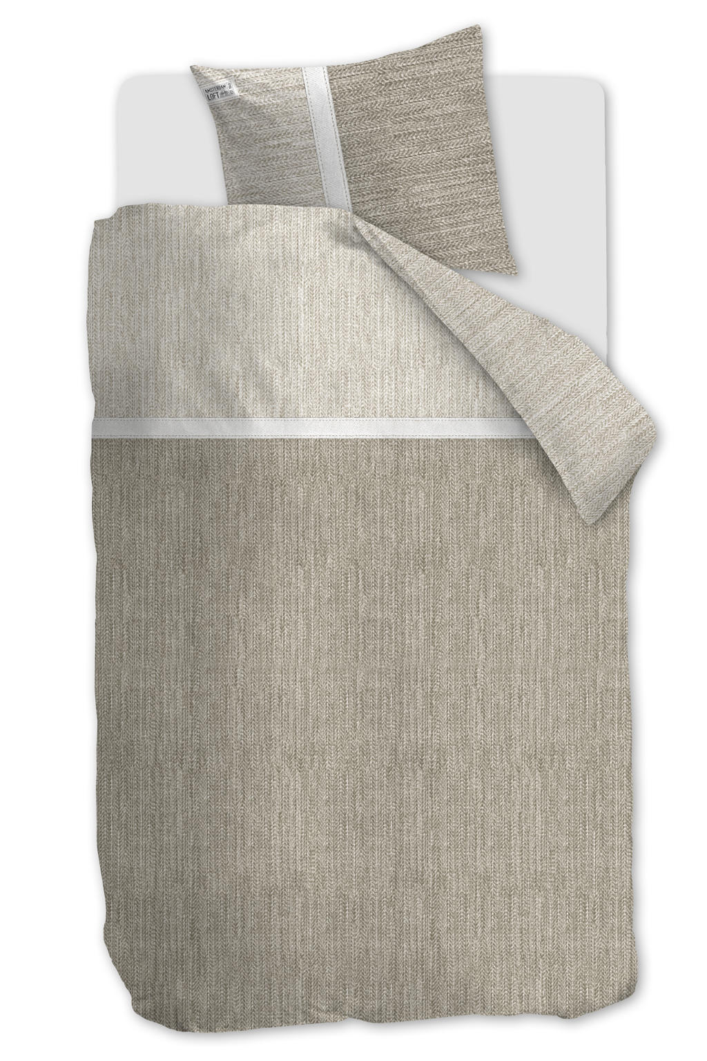 Riviera Maison katoenen dekbedovertrek 1-persoons (140x220 cm)