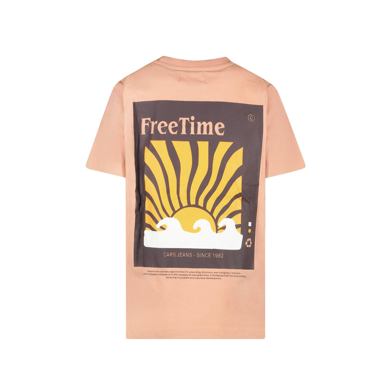 Cars T-shirt oranje