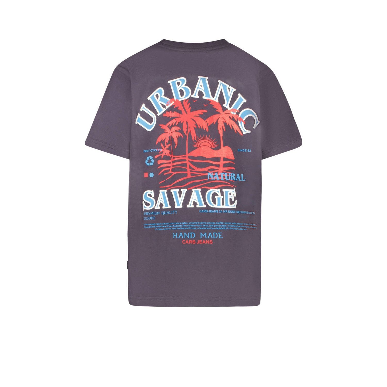 Cars T-shirt antraciet