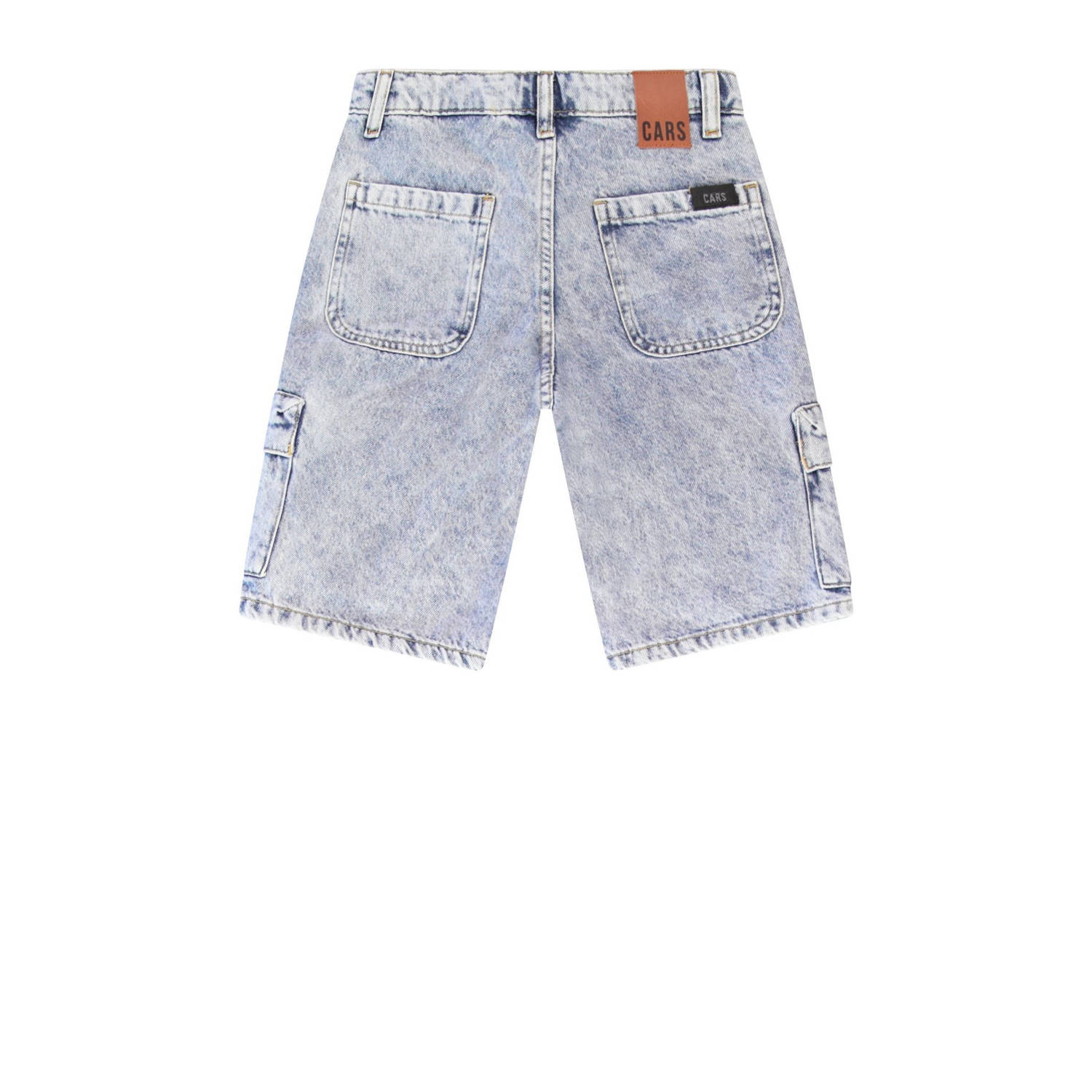 Cars regular denim short light blue denim