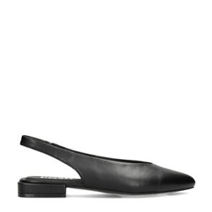 Anna slingback loafers zwart