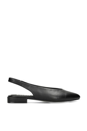 Anna slingback loafers zwart