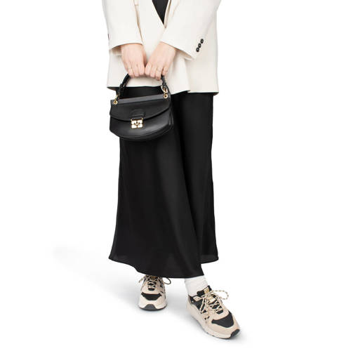 POSH by Poelman Carocel chunky sneakers zwart/beige afbeelding
