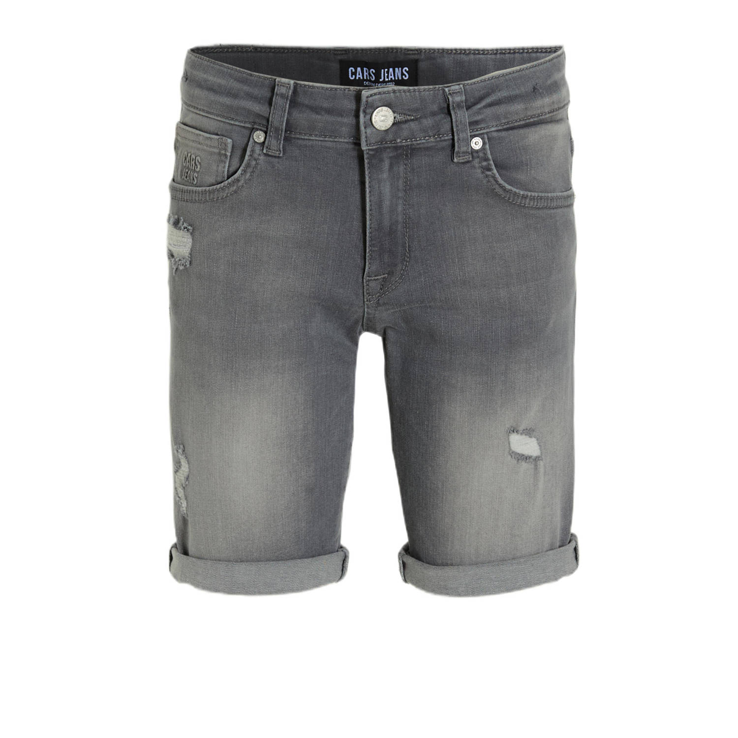 Cars regular denim short grey denim