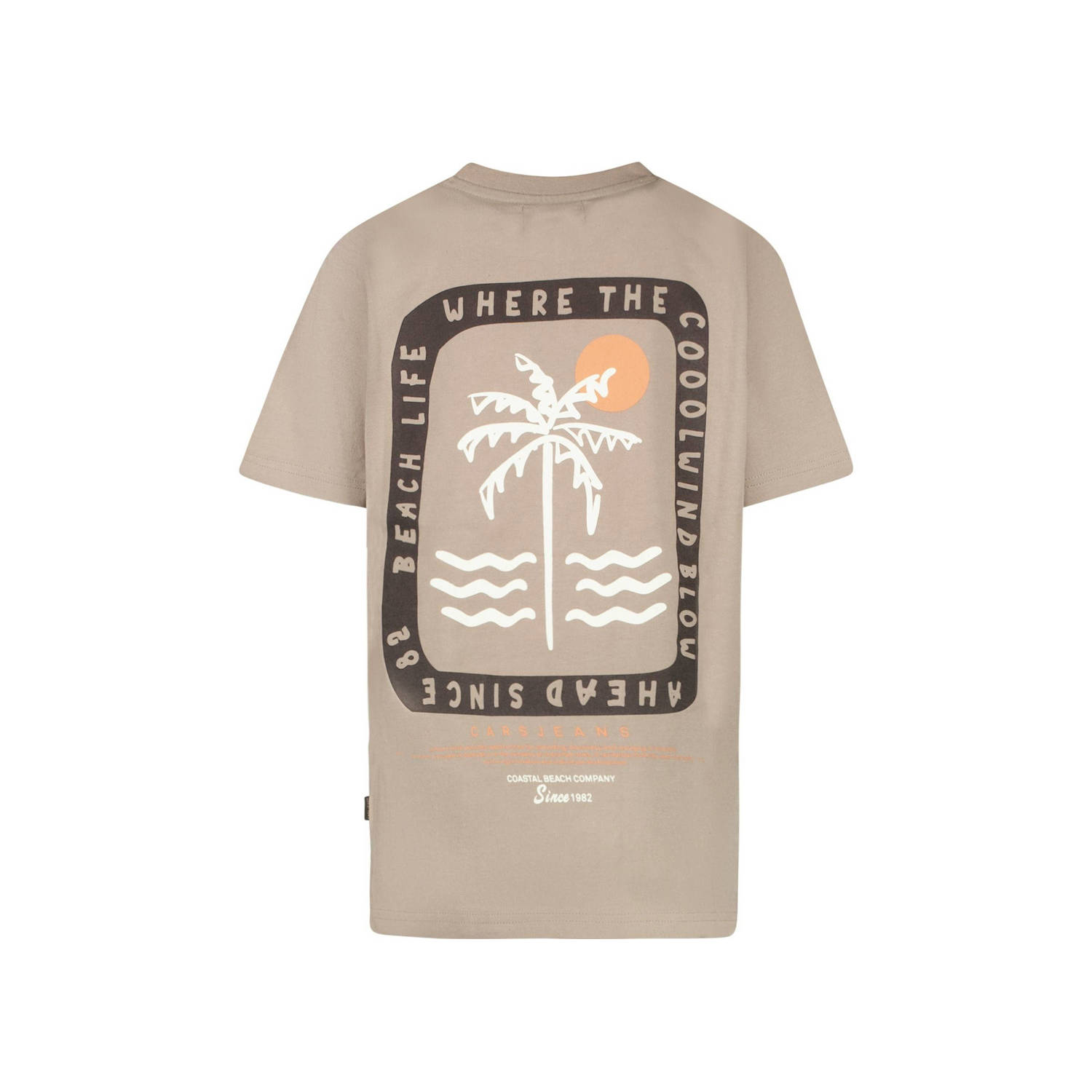 Cars T-shirt taupe