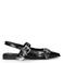 POSH by Poelman Julia slingback loafers zwart