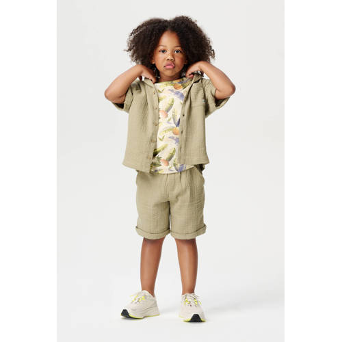 Noppies kids relaxed casual short groen afbeelding