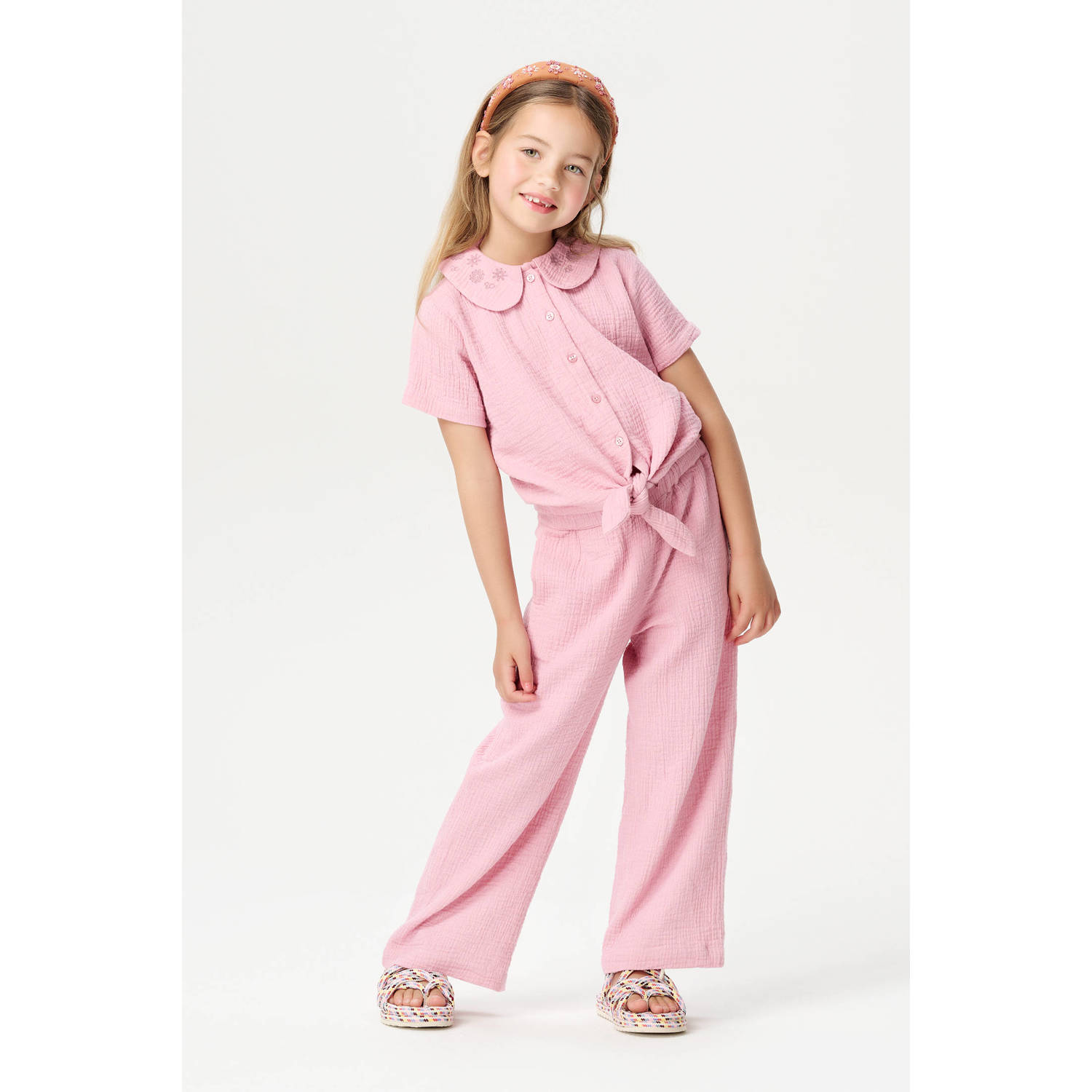 Noppies kids blouse roze