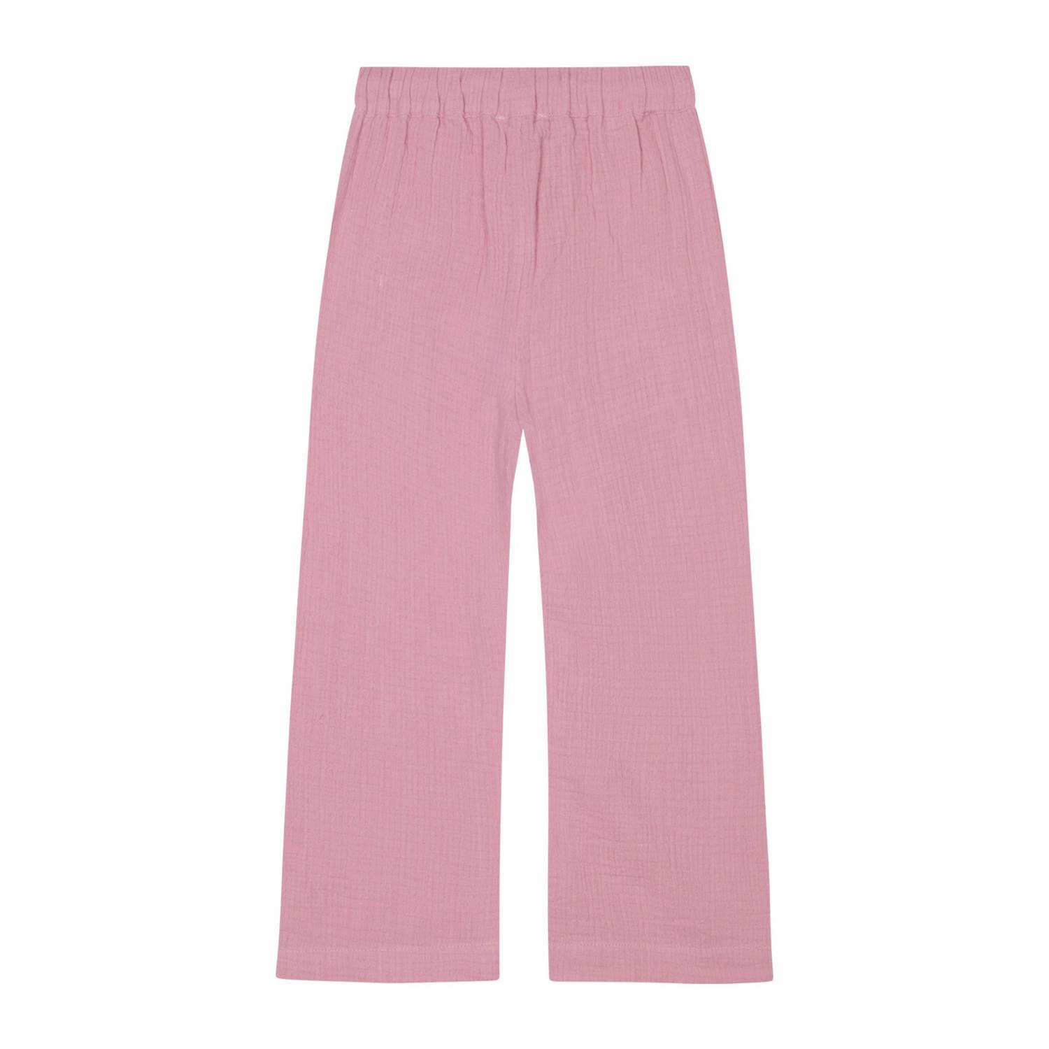 Noppies kids wide leg casual broek roze