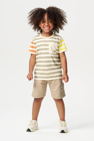 relaxed cargo short beige