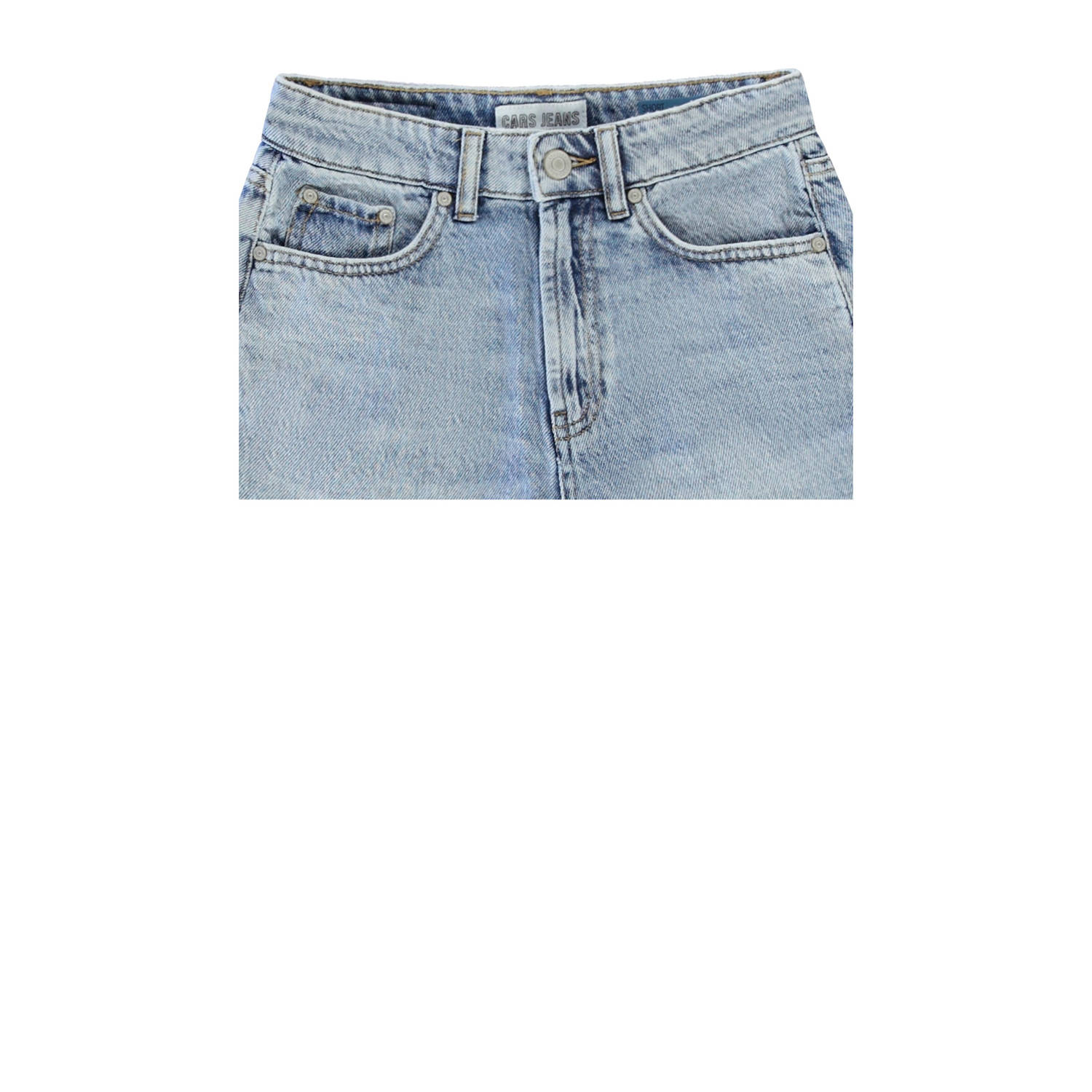 Cars regular denim short light blue denim