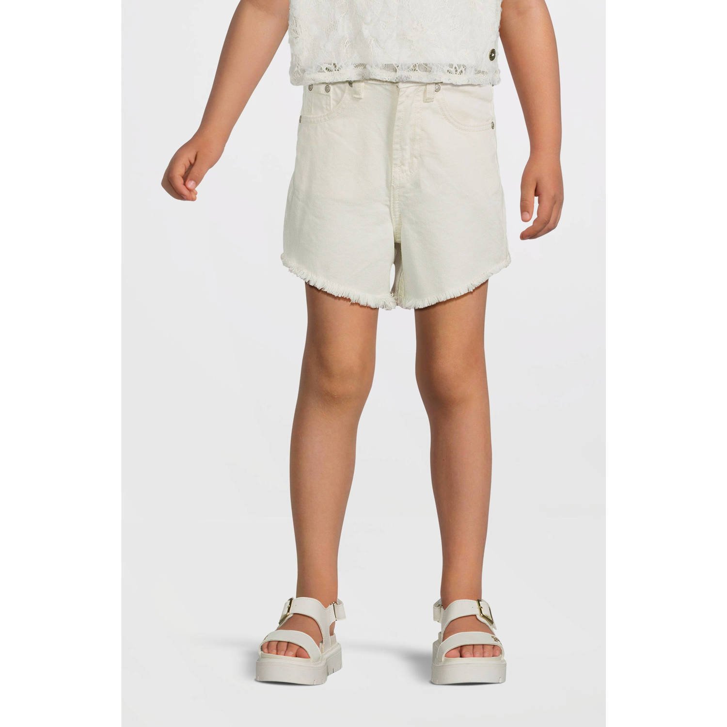 Cars regular denim short wit