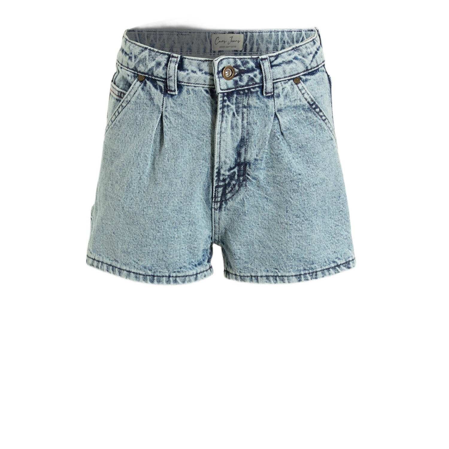 Cars regular denim short light blue denim