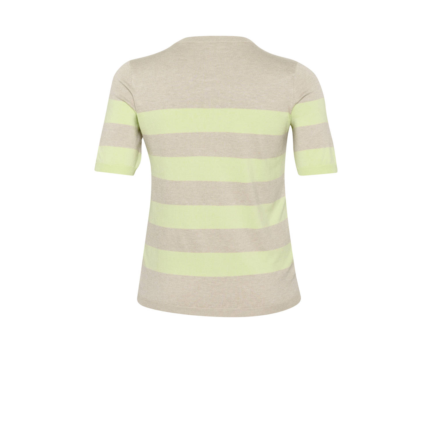 Kaffe Curve top zand limegroen