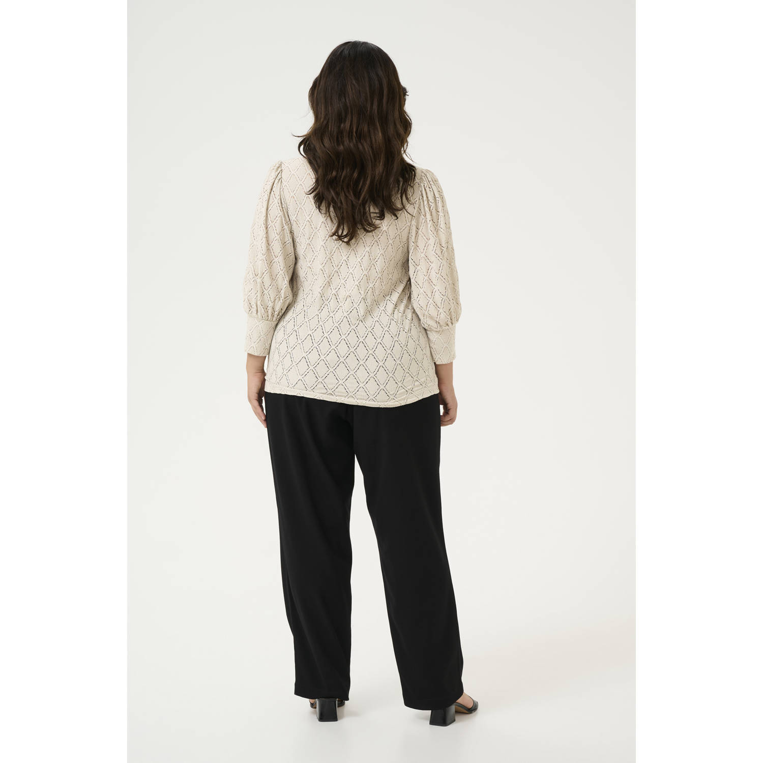 Kaffe Curve top beige