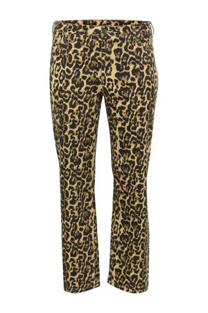 jeans met panterprint