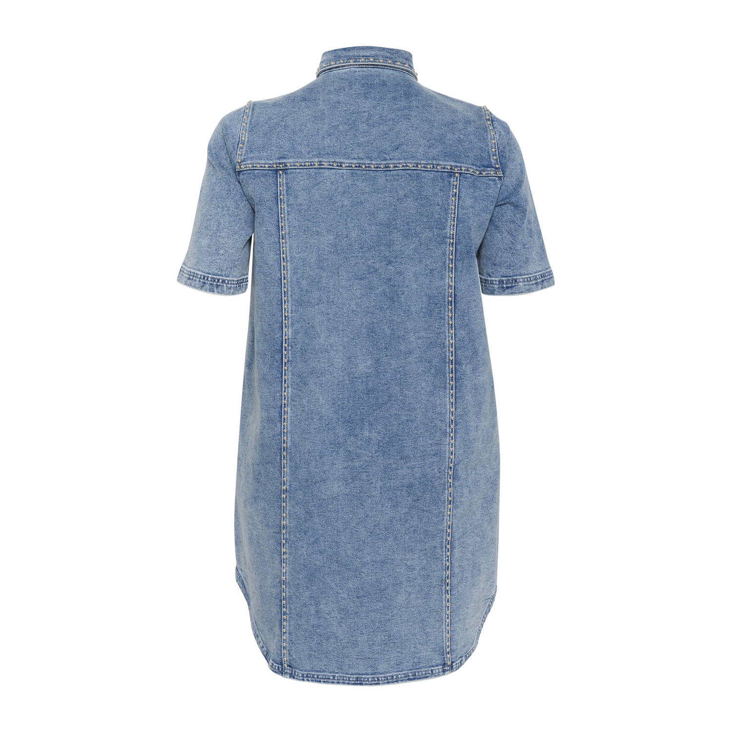 Kaffe Curve spijkerjurk light blue denim