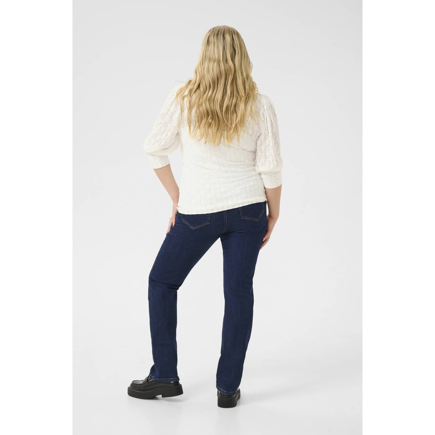 Kaffe Curve top wit