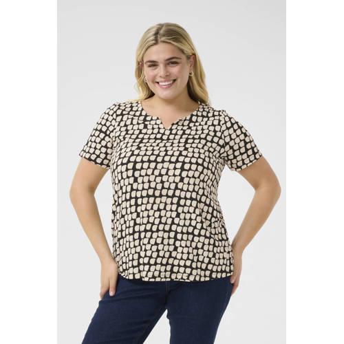 Kaffe Curve top zwart afbeelding