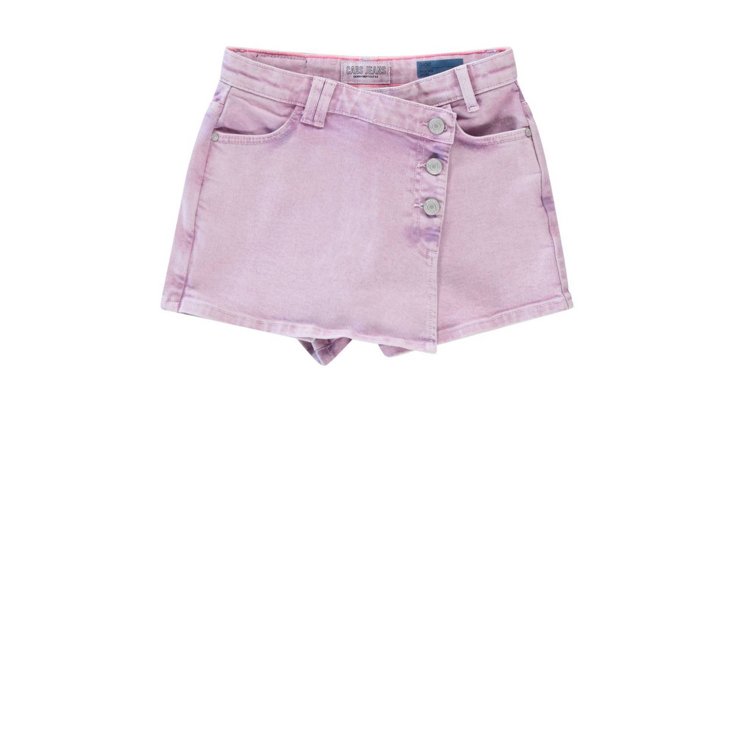 Cars spijkerskort lila