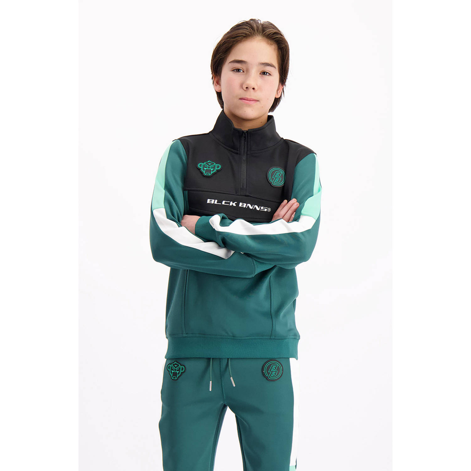 BLACK BANANAS sweater groen