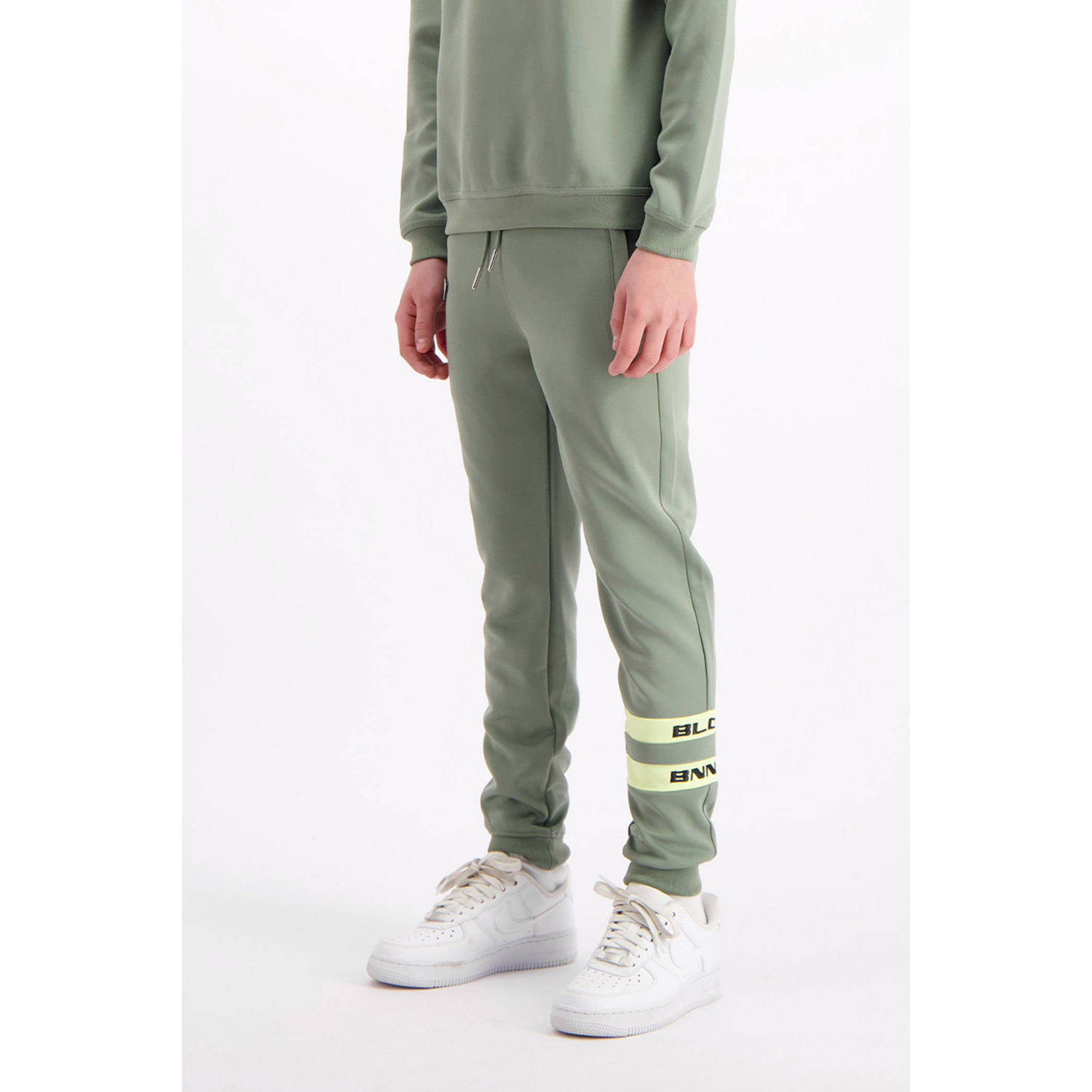 BLACK BANANAS regular sweatpant groen