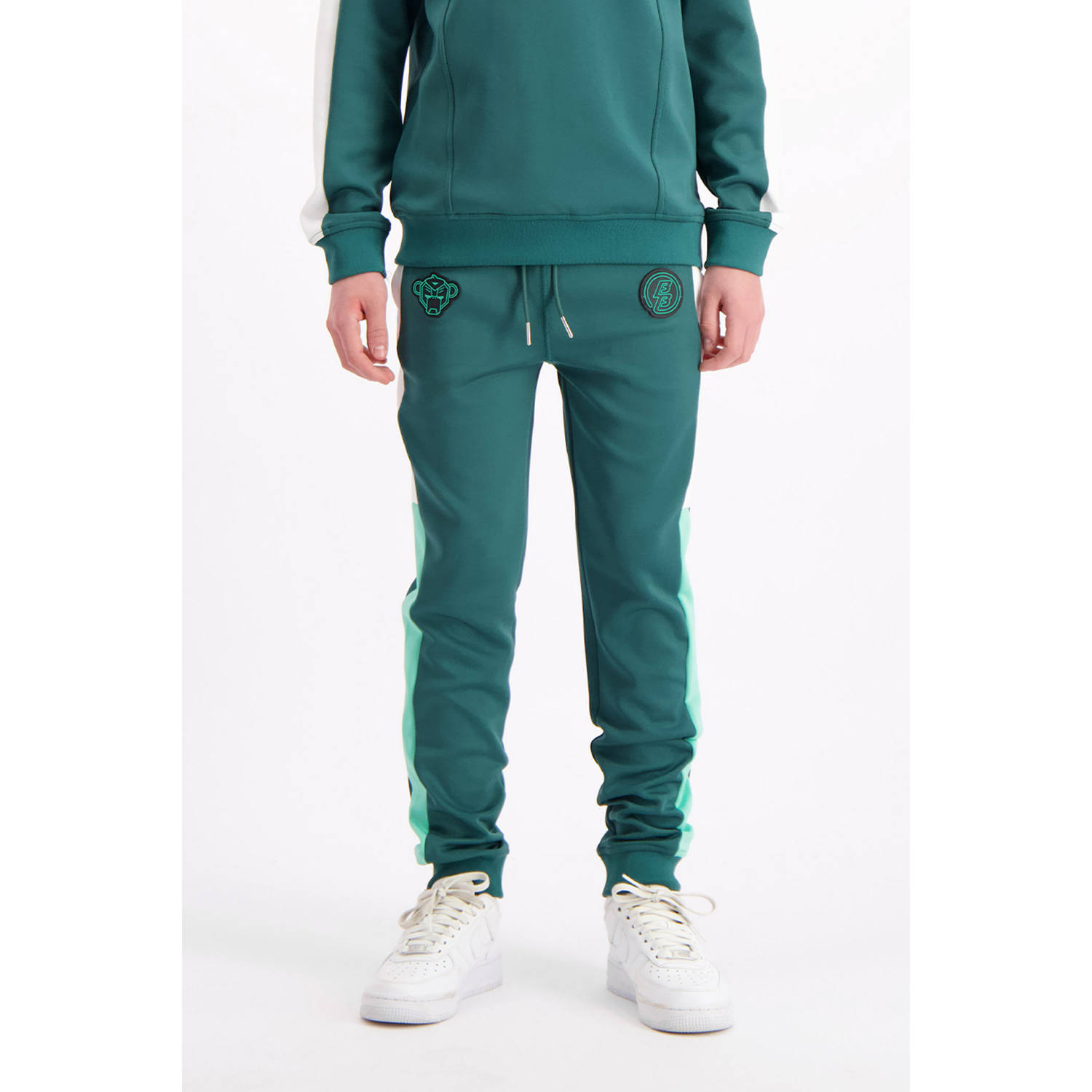 BLACK BANANAS regular joggingbroek groen