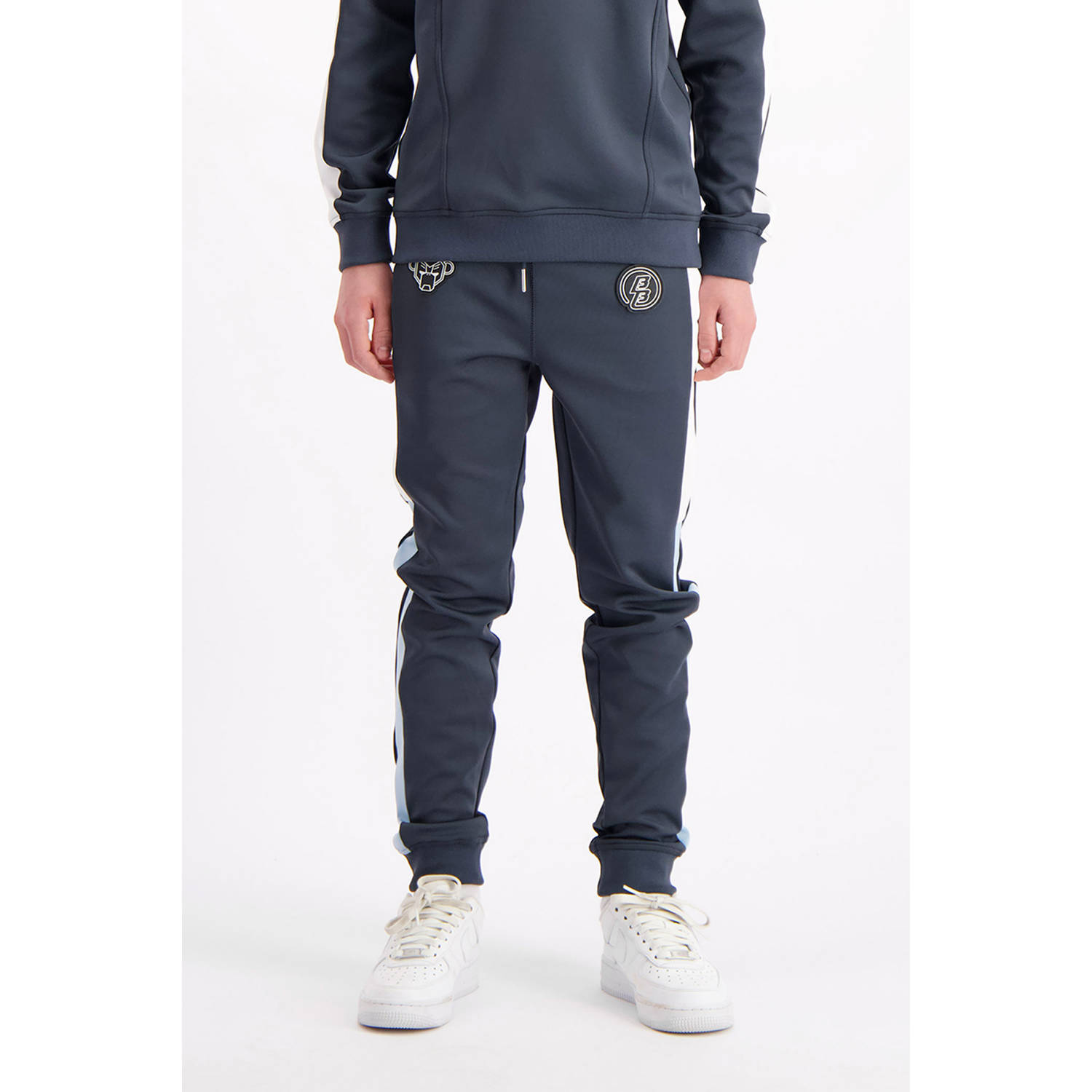BLACK BANANAS regular joggingbroek antraciet
