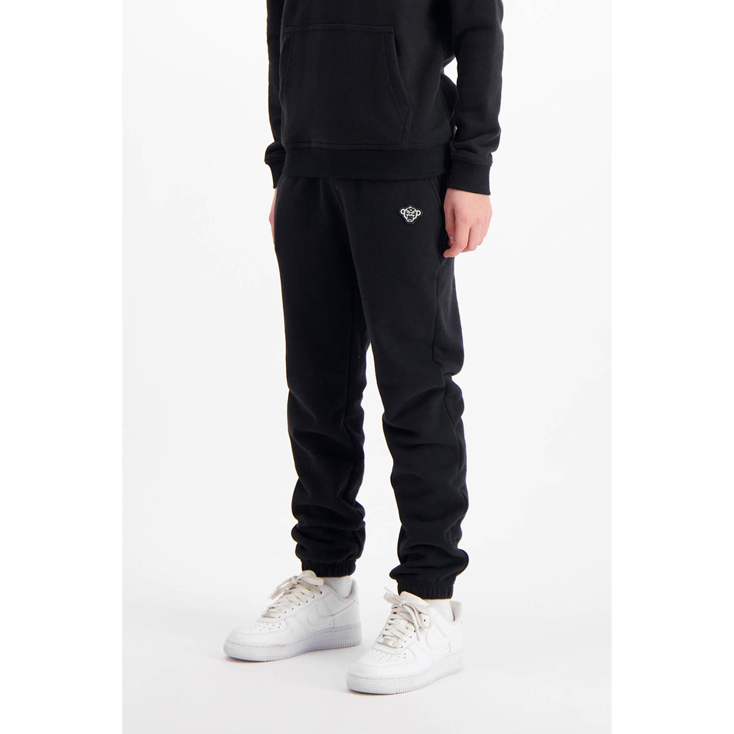 BLACK BANANAS regular sweatpant zwart