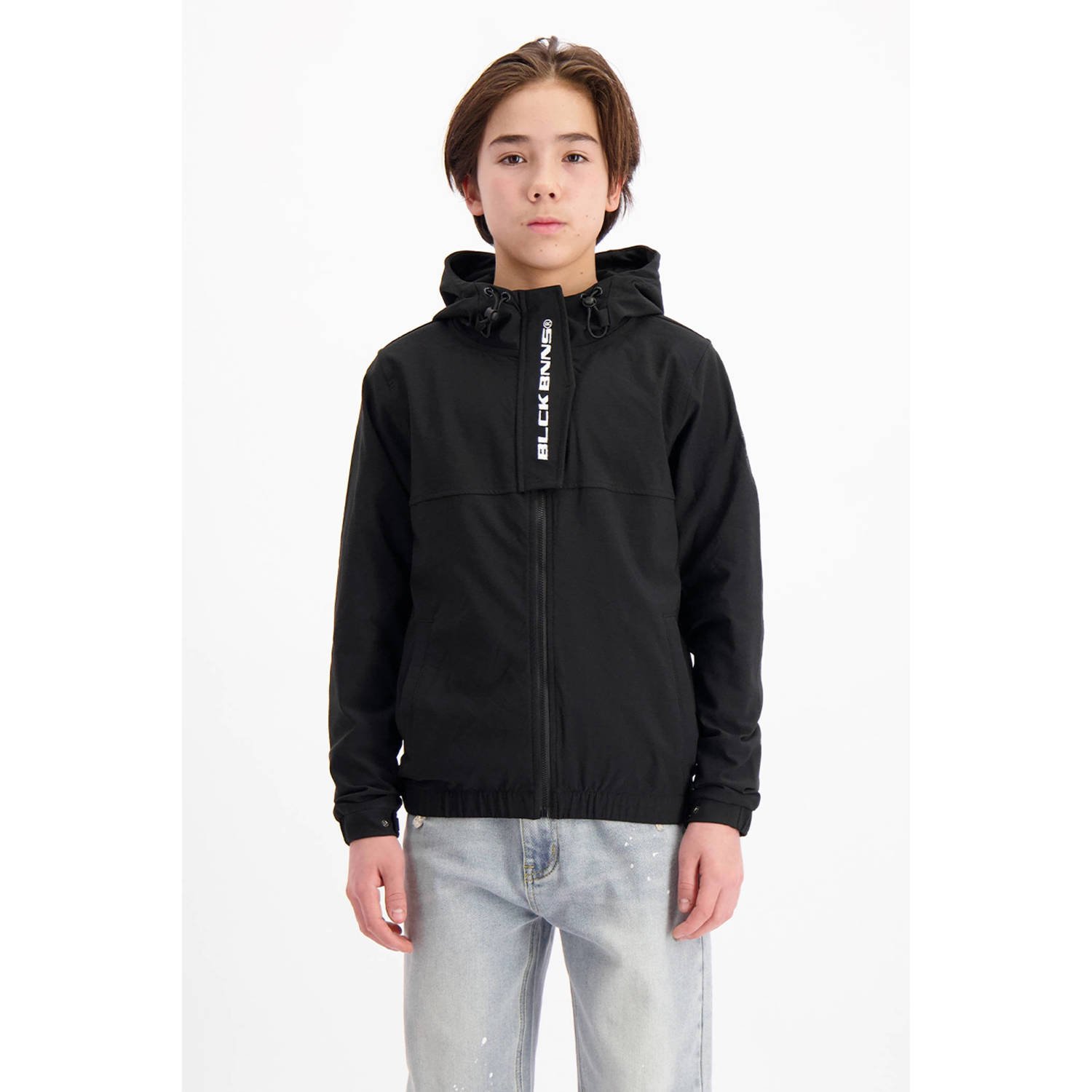 BLACK BANANAS softshell jas zwart