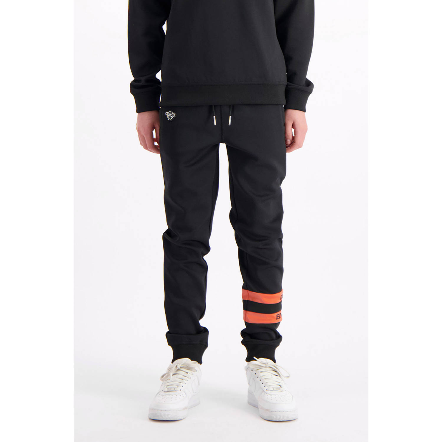 BLACK BANANAS regular sweatpant zwart
