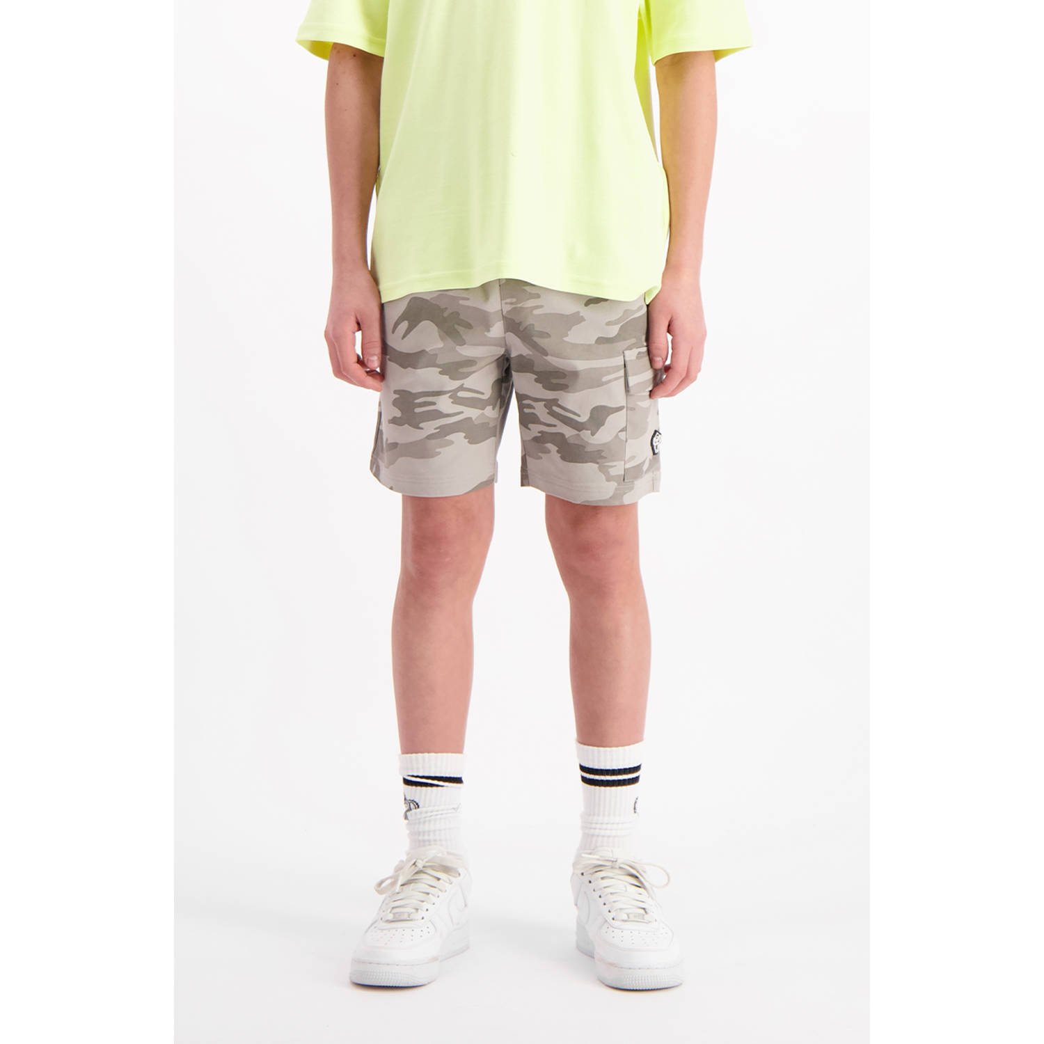 BLACK BANANAS regular cargo short grijs