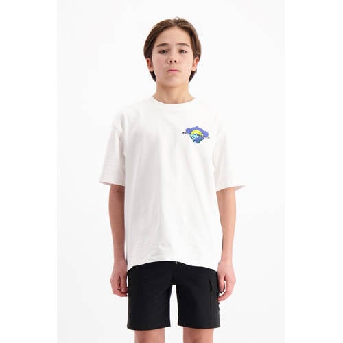 BLACK BANANAS T-shirt wit afbeelding