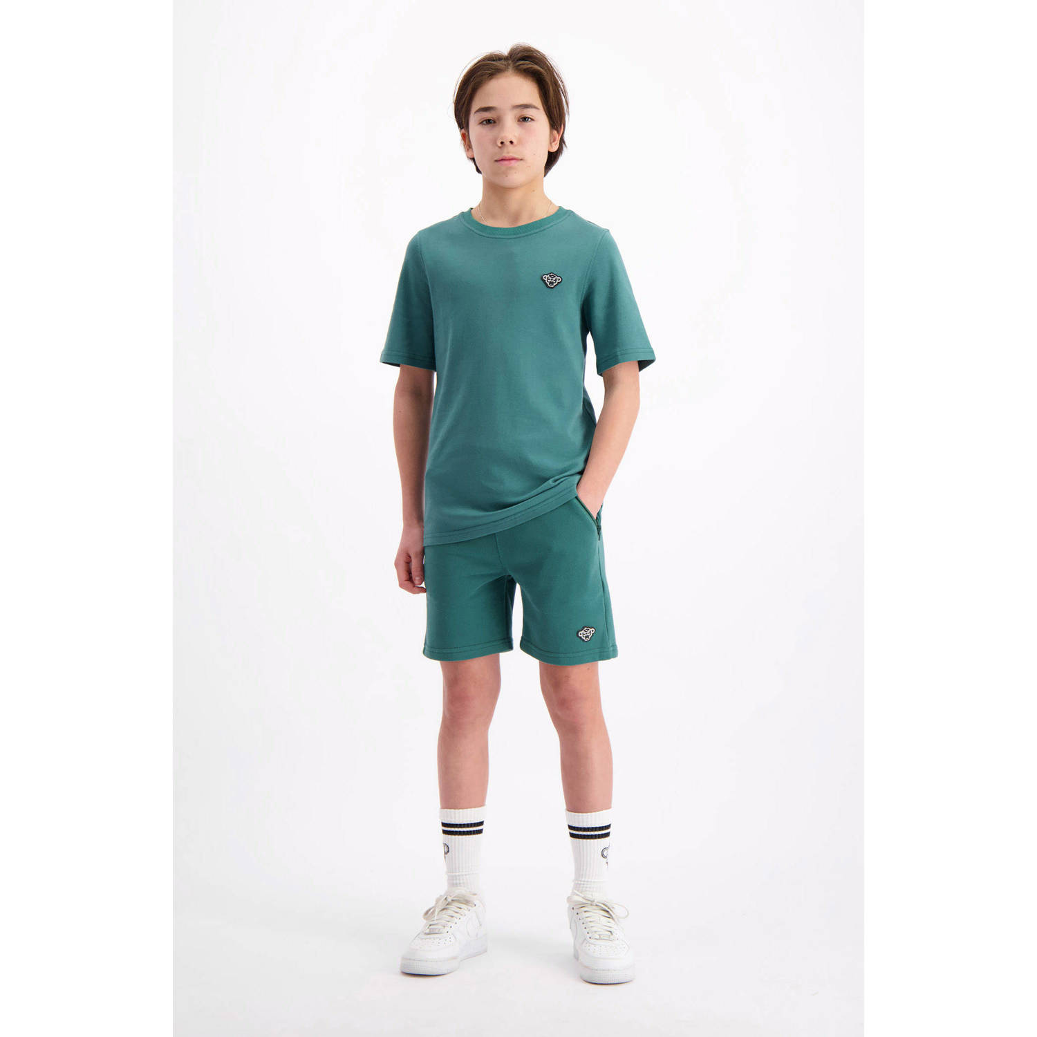 BLACK BANANAS regular sweatshort petrol