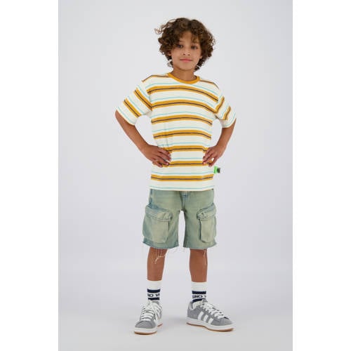 Vingino denim regular short medium blue denim afbeelding