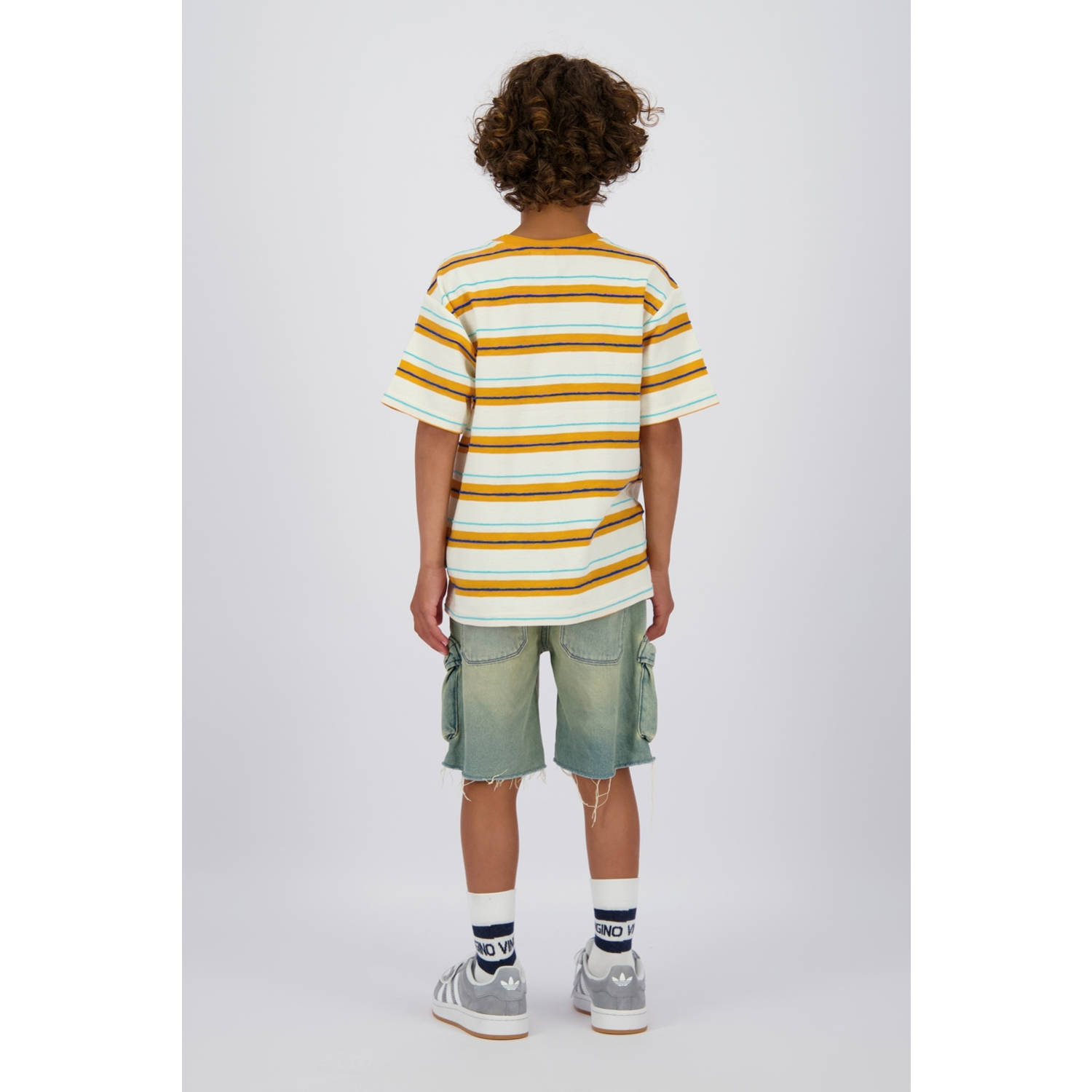 Vingino denim regular short medium blue denim