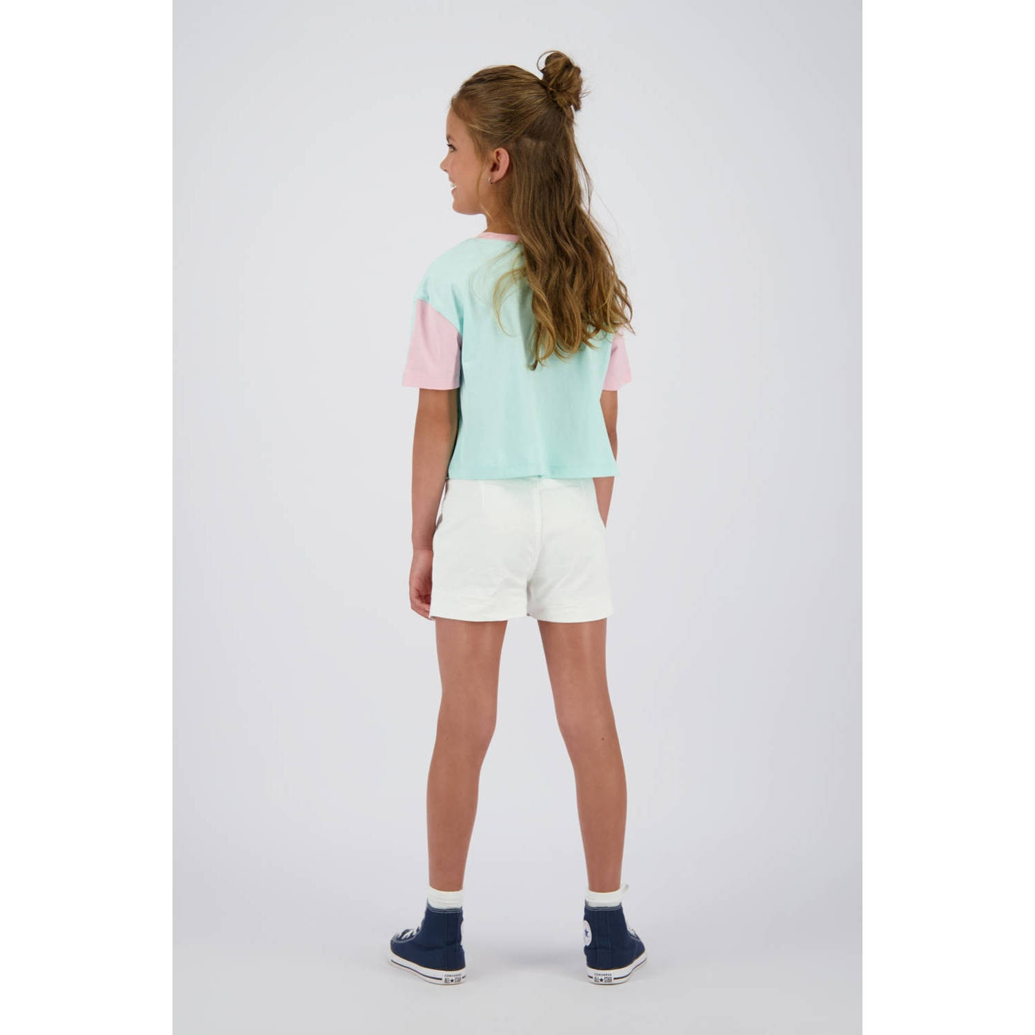 Vingino regular denim short wit