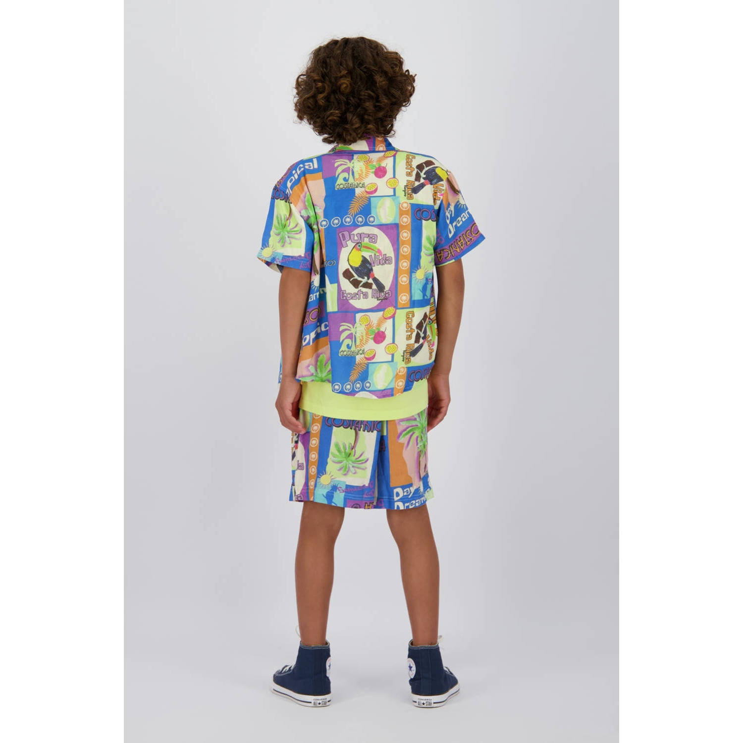 Vingino relaxed casual short blauw