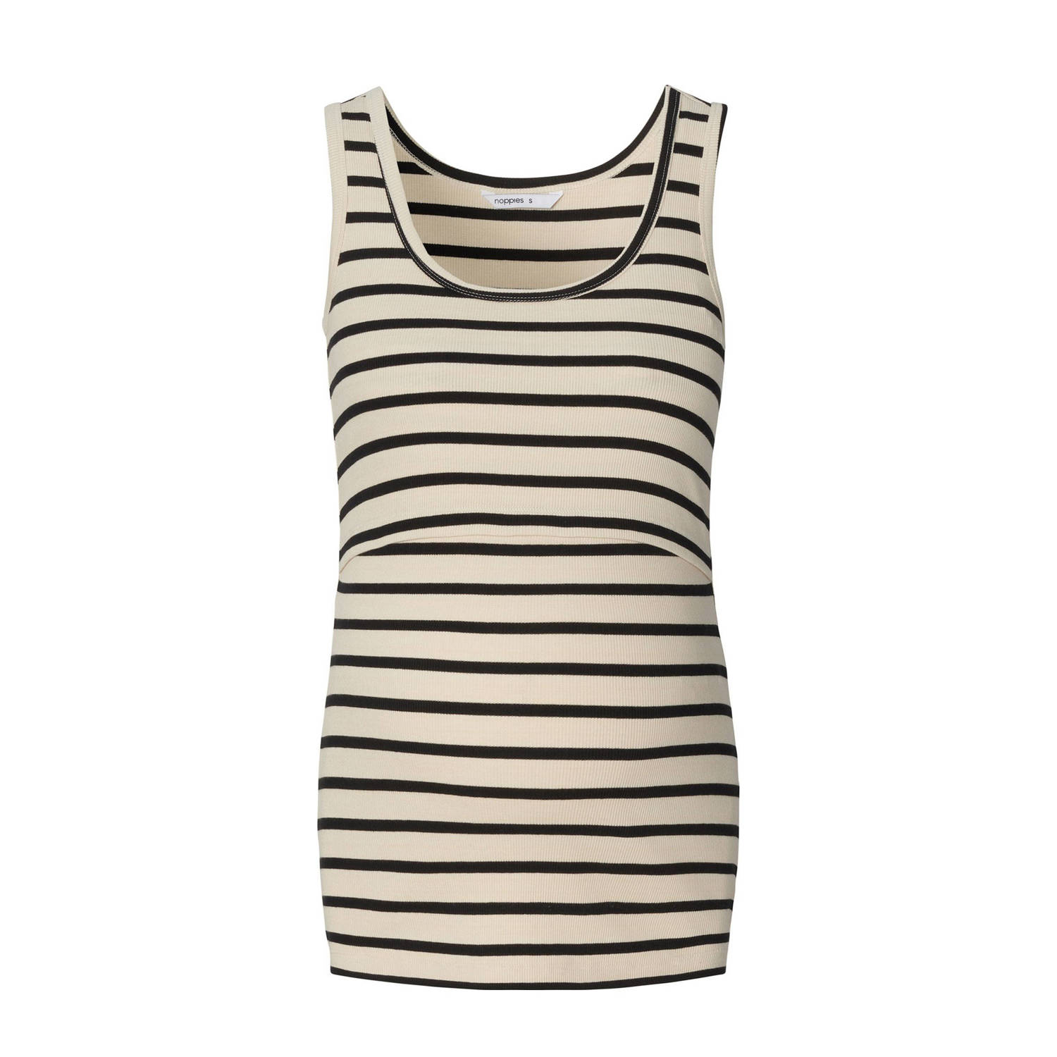 Noppies maternity zwangerschaps top beige