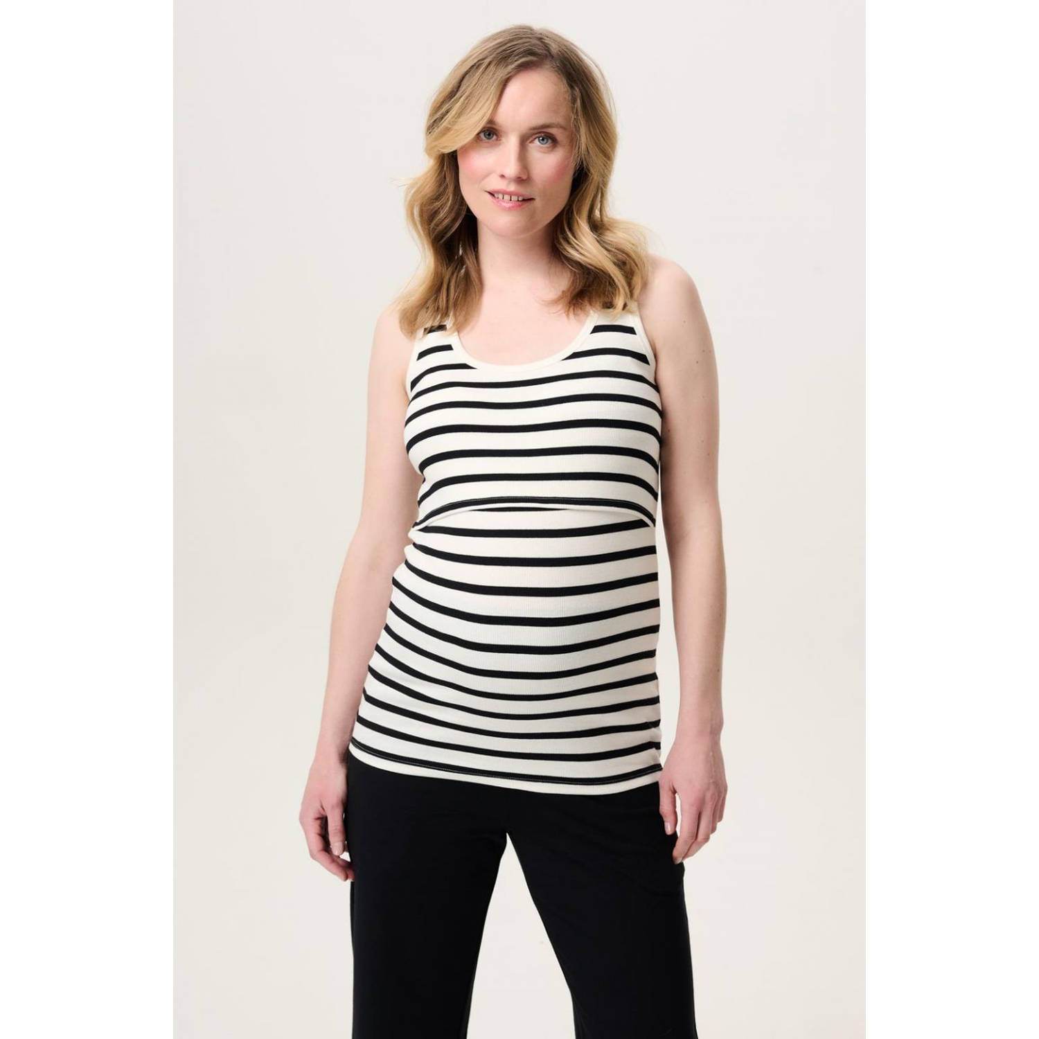 Noppies maternity zwangerschaps top beige