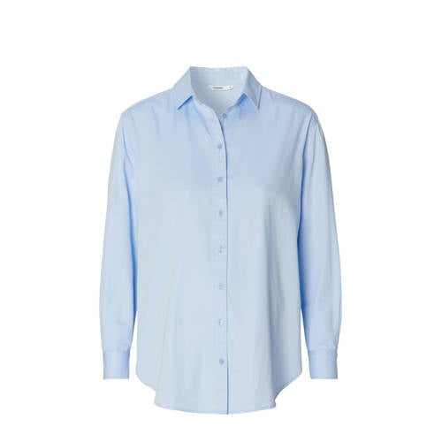 Noppies maternity zwangerschaps- en voedings blouse blauw afbeelding