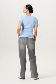 thumbnail: Noppies maternity zwangerschaps- en voedings top lichtblauw